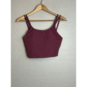 Nvgtn Seamless Flourish Seamless Bra Spandex Top Woman Fitness Sports Size Large